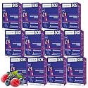 Glucose SOS Glucose Powder Packets with Natural Dextrose, Fast-Absorption That Instantly Dissolves in Your Mouth with No Water Needed, Berry Medley 72 Servings