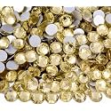Glue Fix Flatback Rhinestones for Nail Art Jonquil SS50 144pcs
