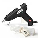 THEMISTO - built with passion Glue Gun With Glue Sticks 40W Hot Melt With Anti Drip For Arts And Crafts,Diy Projects|Leak Proof Glue Gun With Strong Gumming Glue Sticks(10 Pc Glue Sticks,Black)