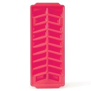 gluman plastic reusable ice stick trays for freezer with easy release narrow ice stick cubes for small mouth sport bottles whiskey cocktail set of 4 268 x 108 x 20 cm pink