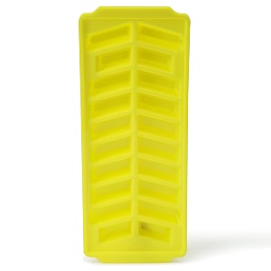 gluman plastic reusable ice stick trays for freezer with easy release narrow ice stick cubes for small mouth sport bottles whiskey cocktail set of 4 268 x 108 x 20 cm yellow