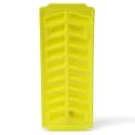 Gluman Plastic Reusable Ice Stick Trays for Freezer with Easy Release Narrow Ice Stick Cubes for Small Mouth Sport Bottles Whiskey Cocktail (Set of 4) (26.8 X 10.8 X 2.0 Cm) (Yellow)