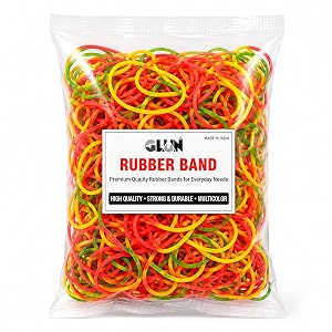 GLUN 4 Inch Multicolour Rubber Band 150