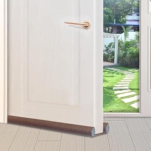 glun door space filler pack of 4 39 inch sealing strip protection from insects dust amp water noise cancellation amp cooling leakage protection