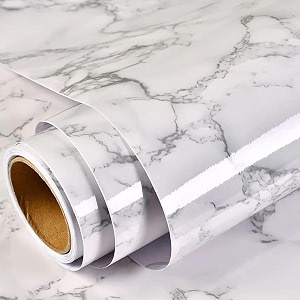 GLUN Marble Wallpaper Furniture Sticker 45 x