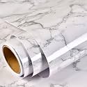 GLUN Marble Wallpaper Furniture Sticker 45 x