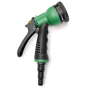 glun plastic 8 in 1 hose nozzel spray 8 adjustable high pressure spray multi use hose sprays manual