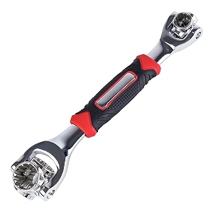 glun universal wrench 48 in 1 socket wrench multifunction wrench tool with 360 degree rotating head spanner tool for home and car repair