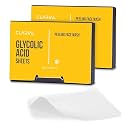 Glycolic Acid Soap Sheets, Exfoliating Peel Travel Face Wash 2 Pack
