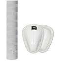 GM 1600548 Men's Viscose Slip in Padded Cricket Abdominal Guard - Colour May Vary &amp; GM Band Super Soft Rubber Matrix Cricket Grip (Multicolor)