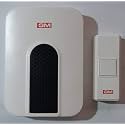 GM 4098 Jinglz Wireless Multitune Doorbell with Remote, 30 Selectable Melodies, Easy Installation, IP20 Protection, White