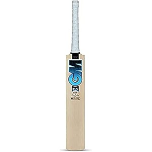 gm diamond 606 english willow professional cricket bat for men and boys short handle  ready to play  lightweight  free cover  size- harrow
