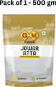 GM FOODS Jowar Atta 500g Sorghum