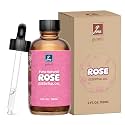 GM Gumili Rose Essential Oil for Face, Skin, Diffuser &amp; DIY Blends, 4 Oz