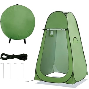 portable privacy pop up polyester dressing changing room outdoor tent foldable outdoor shower tent camp toilettentrain shelter for camping 1pcgreen