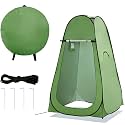 Portable Privacy Pop Up Polyester Dressing Changing Room, Outdoor Tent, Foldable Outdoor Shower Tent, Camp ToiletTent,Rain Shelter for Camping 1pc(Green)