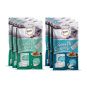 gnawlers smooth creamy treats combo mussel x3 liver x3 sold by dogsncatsall life stages