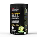 GNC AMP Gold Series BCAA Advanced | 400 gm | 30 Servings | Fastest Muscle Recovery | Maximized Workout Performance | Formulated In USA | 7g BCAA | 1g L-Glutamine | 1g L-Citrulline | Green Apple