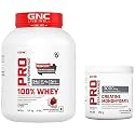 GNC Pro Performance 100% Whey Creamy Strawberry 4lbs + GNC Pro Performance Creatine Monohydrate 250gm Combo