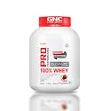 GNC Pro Performance 100% Whey Protein | 4 lbs | Muscle Growth | Muscle Recovery | DigeZyme® For Easy Digestion | Informed Choice Certified | 24g Protein | 5.5g BCAA | Creamy Strawberry