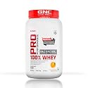 GNC Pro Performance 100% Whey Protein | 2 lbs | Muscle Growth | Muscle Recovery | DigeZyme® For Easy Digestion | Informed Choice Certified | 24g Protein | 5.5g BCAA | Mango Smoothie