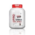 GNC Pro Performance 100% Whey Protein | 4 lbs | Muscle Growth | Muscle Recovery | DigeZyme® For Easy Digestion | Informed Choice Certified | 24g Protein | 5.5g BCAA | Café Mocha
