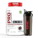 GNC Pro Performance Beginner's Protein | 1 KG (2.2 LBS) | Cookies &amp; Cream | Pure Whey Protein | Digezyme For Better Absorption| Muscle Building &amp; Recovery | With 5 g EAA &amp; 2.2 g BCAA | Imported