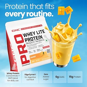 GNC Pro Performance Whey Lite Protein Powder