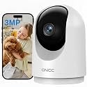GNCC 2K Indoor Security Camera, Baby/Pet Camera with Phone App