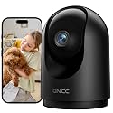GNCC 2K Indoor Security Camera with Motion Detection, 2.4G WiFi, 1Pack