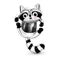 GNOCE Animal Pet Dog Cat Bead Charm for Necklace Bracelet