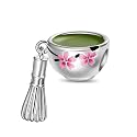 GNOCE Food and Drink Charms for Charm Bracelets and Necklaces