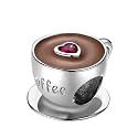 GNOCE Beverage &amp; Food Charm Beads Fit Charm Bracelet Necklace for Women