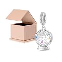 GNOCE Christmas Charm Sterling Silver Pendant Bead