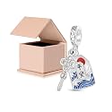 GNOCE Japanese Charm Bead Silver Blend Pendant Dangle Charms fit Bracelet Jewelry Gift for Women