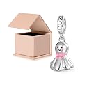 GNOCE Japanese Charm Bead Silver Blend Pendant Dangle Charms fit Bracelet Jewelry Gift for Women