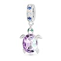 GNOCE Ocean World Sea Life Charms for Bracelets, 925 Sterling Silver Cute Animal Pendant Dangle Charm Bead Fit Bracelets &amp; Necklaces, Hand-Finished Keepsake Jewelry Gift for Women