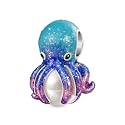 GNOCE Ocean World Sea Life Charms for Bracelets, 925 Sterling Silver Cute Animal Pendant Dangle Charm Bead Fit Bracelets &amp; Necklaces, Hand-Finished Keepsake Jewelry Gift for Women