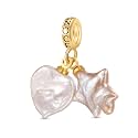 GNOCE Ocean World Sea Life Charms for Bracelets, 925 Sterling Silver Cute Animal Pendant Dangle Charm Bead Fit Bracelets &amp; Necklaces, Hand-Finished Keepsake Jewelry Gift for Women