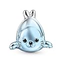 GNOCE Ocean World Sea Life Charms for Bracelets, 925 Sterling Silver Cute Animal Pendant Dangle Charm Bead Fit Bracelets &amp; Necklaces, Hand-Finished Keepsake Jewelry Gift for Women