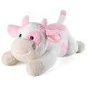 gnomantic Cow Weighted Stuffed Animals, Plush Pillow for Kids