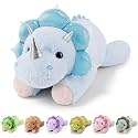 gnomantic Dinosaur Weighted Stuffed Animals, Plush Pillow for Kids
