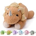 gnomantic Dinosaur Weighted Stuffed Animals, Plush Pillow for Kids