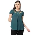 Go.4.it Women39s Top with Multi-Color Embroidery