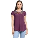 Go.4.it Women39s Top with Multi-Color Embroidery