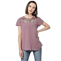 Go.4.it Women39s Top with Multi-Color Embroidery
