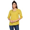 GO-4 IT Women39s Top with Cutwork Embroidery