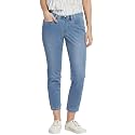 GO COLORS Cotton Blend Cropped Denim Jeggings