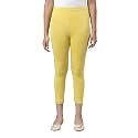 GO COLORS Girls Solid Mid Rise Slim