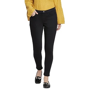 go colors soft cotton blend printed jeggings ankle length for women breathable mid rise